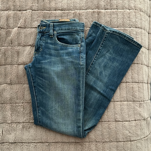 RALPH LAUREN - low rise minimal distressed jeans - Picture 1 of 4